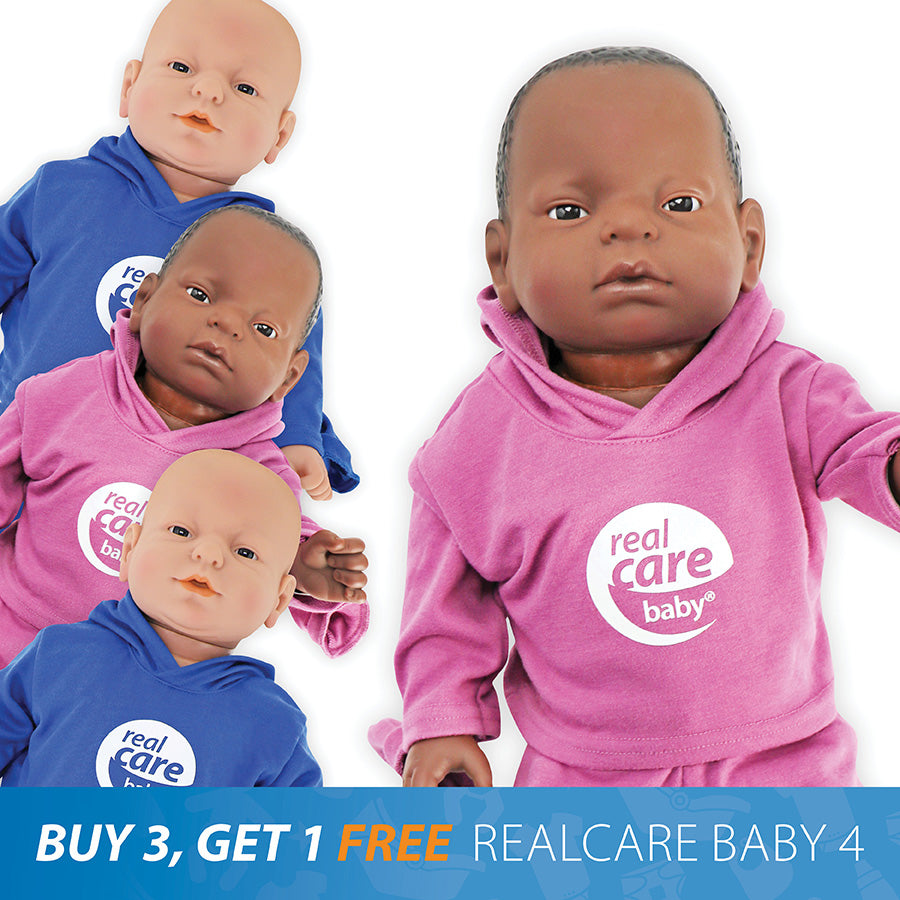 Buy 3 — Get 1 RealCare Baby 4 Free!