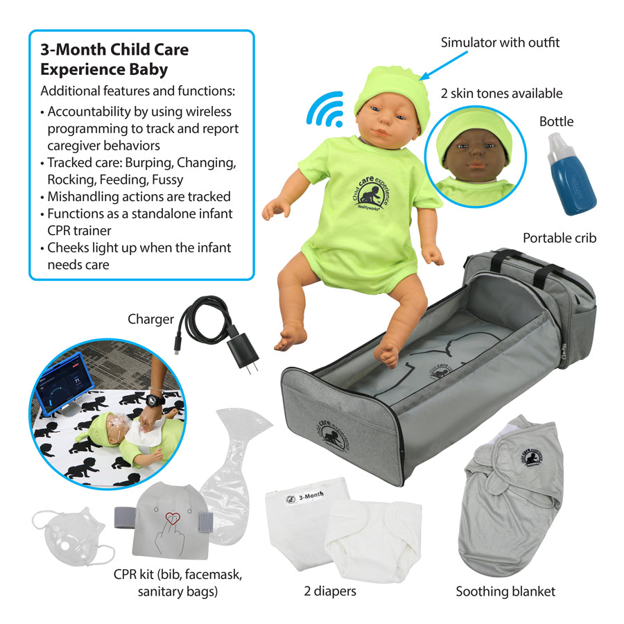 3-Month Child Care Experience Baby