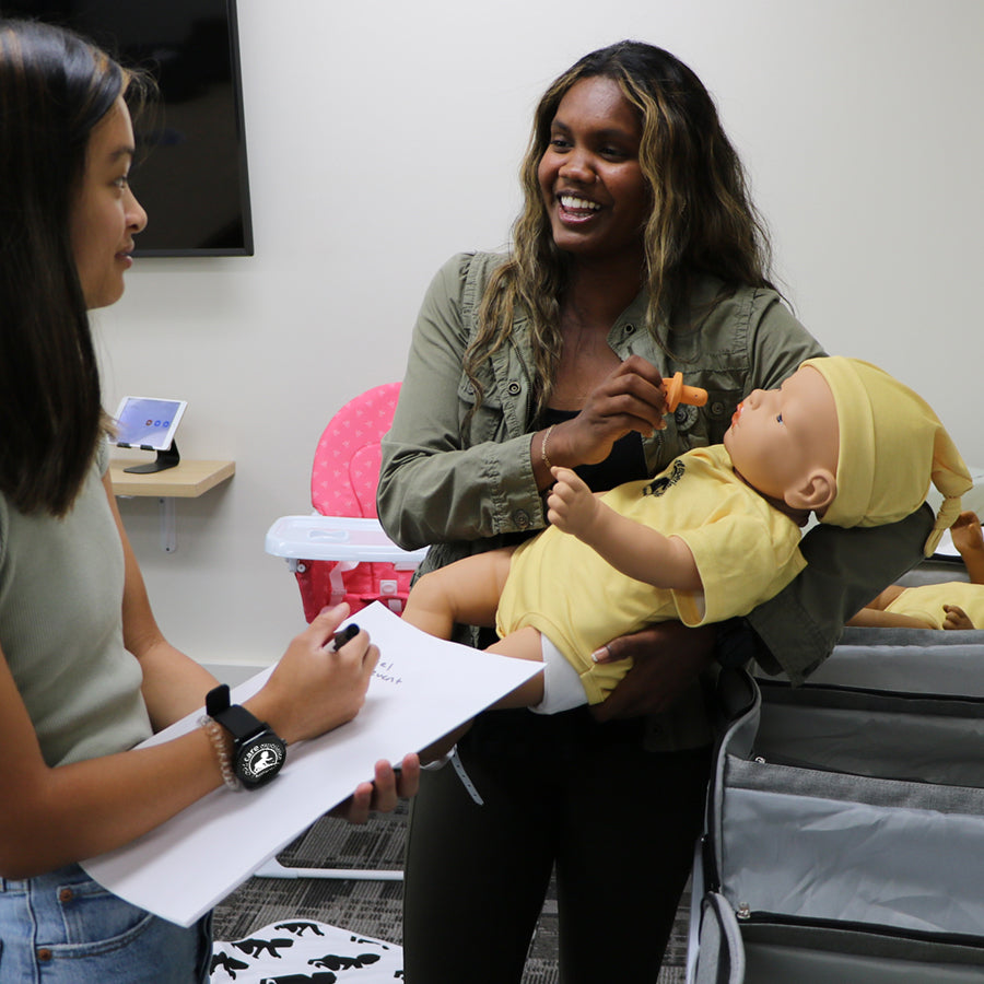 9-Month Child Care Experience Baby
