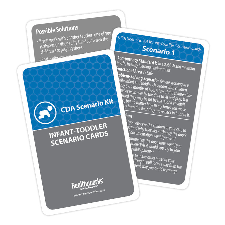 CDA Scenario Infant-Toddler Scenario Cards