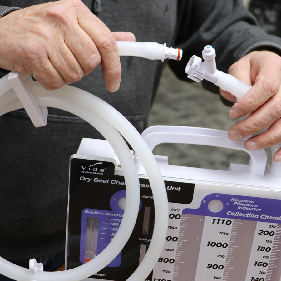 Chest Tube Management Simulator