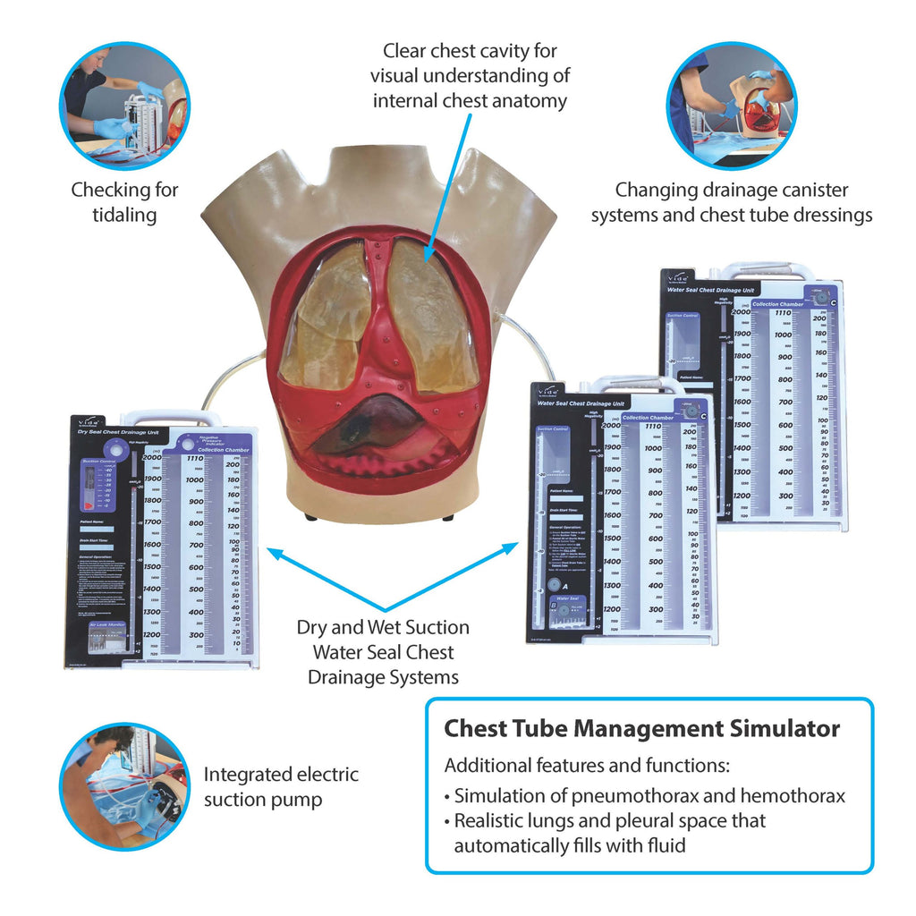 Chest Tube Management Simulator