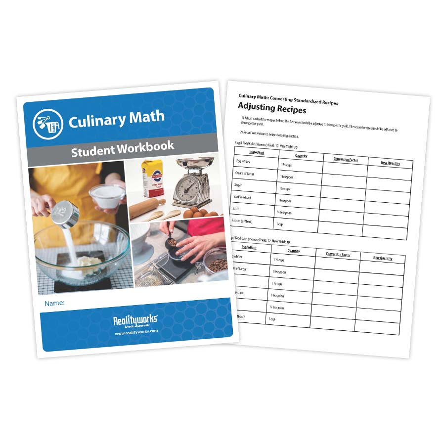 Culinary Math Student Workbooks (set of 20)