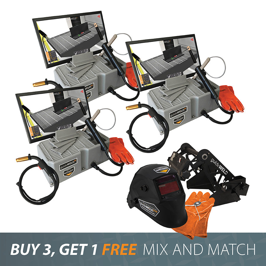 Buy 3 — Get 1 guideWELD System Free!