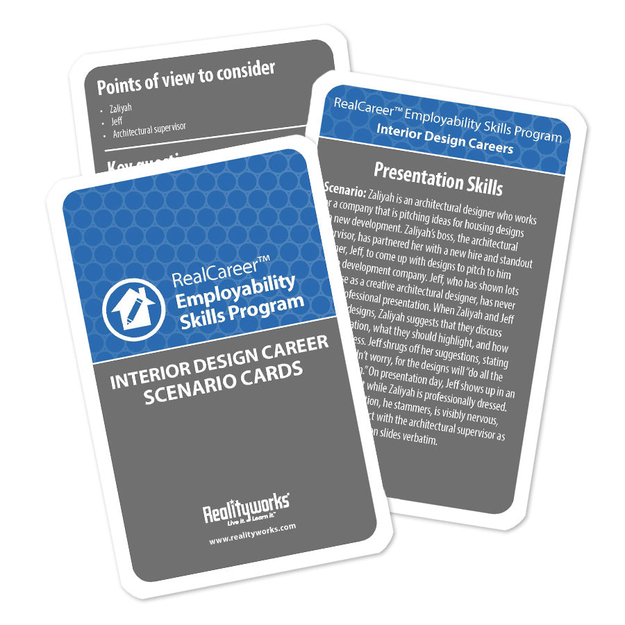 Interior Design Career Scenario Cards