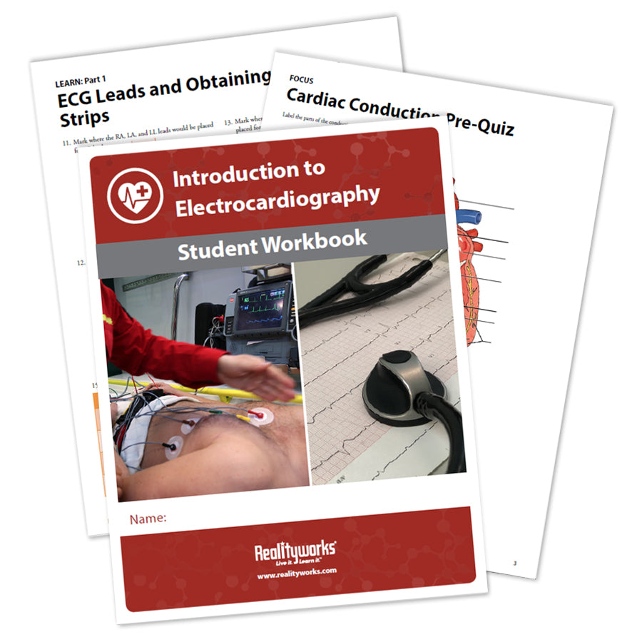 Introduction to Electrocardiography Student Workbooks (Set of 20)