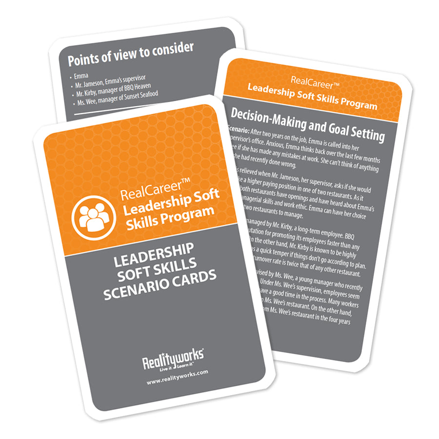 Leadership Soft Skills Program Scenario Cards