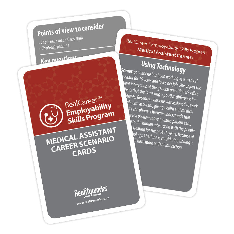 Medical Assistant Career Scenario Cards