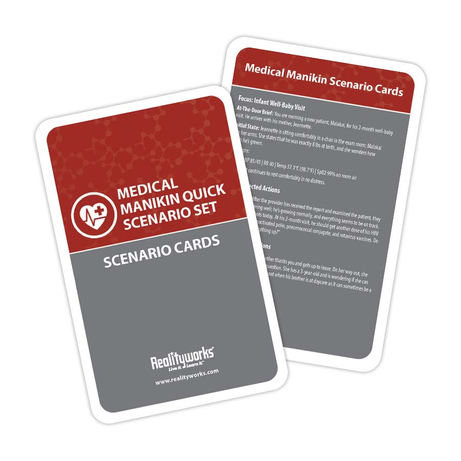 Medical Manikin Quick Scenario Set