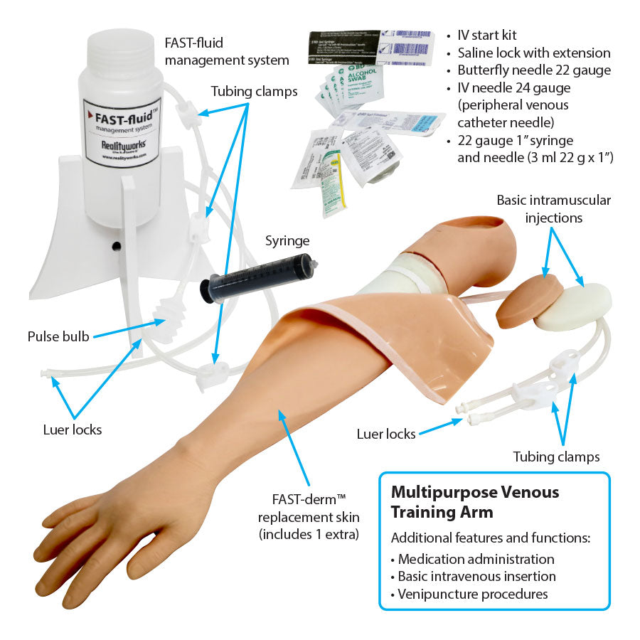 Multipurpose Venous Training Arm