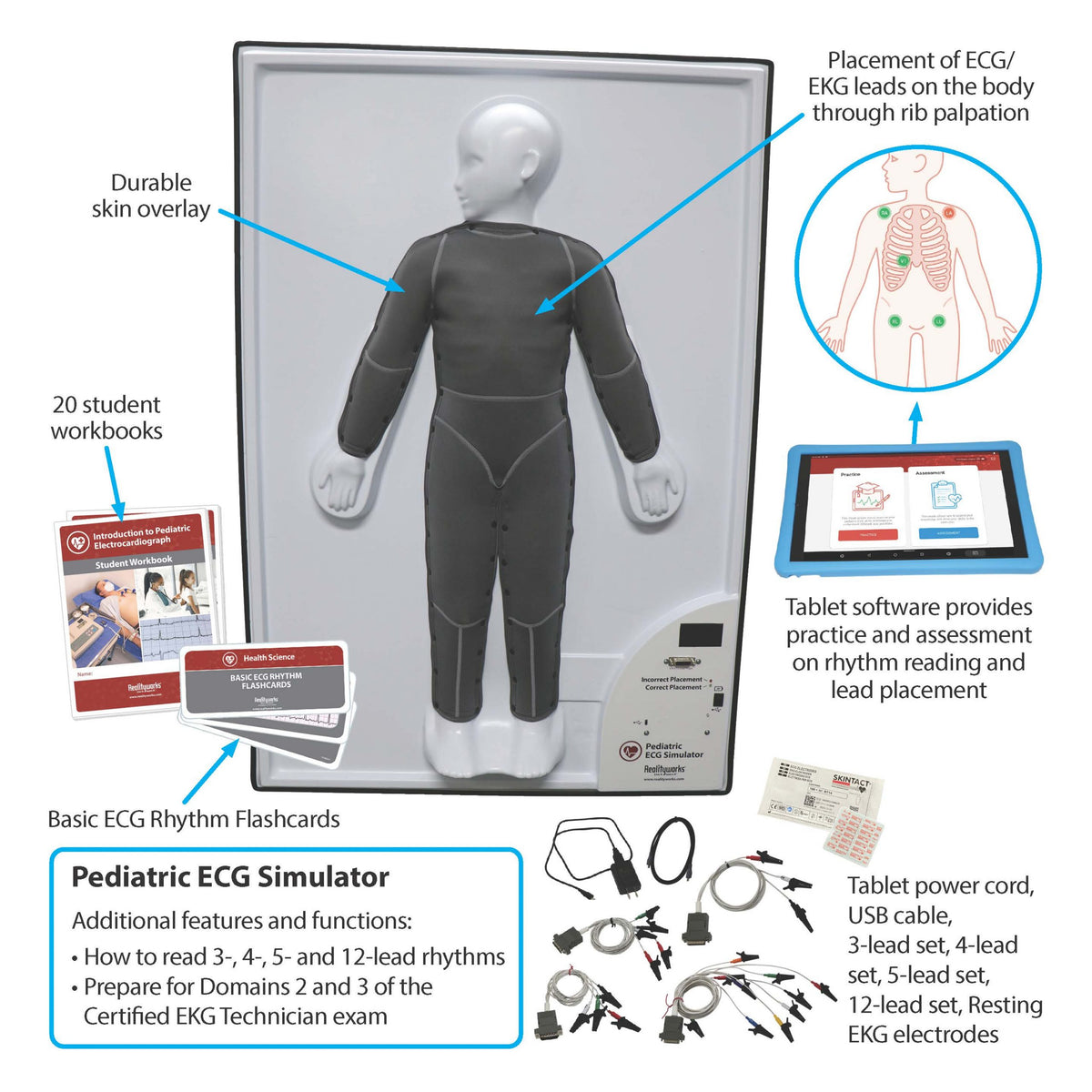 Pediatric ECG Simulator