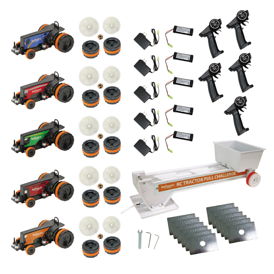RC Tractor Pull Challenge (5-pack) with Pulling Sled