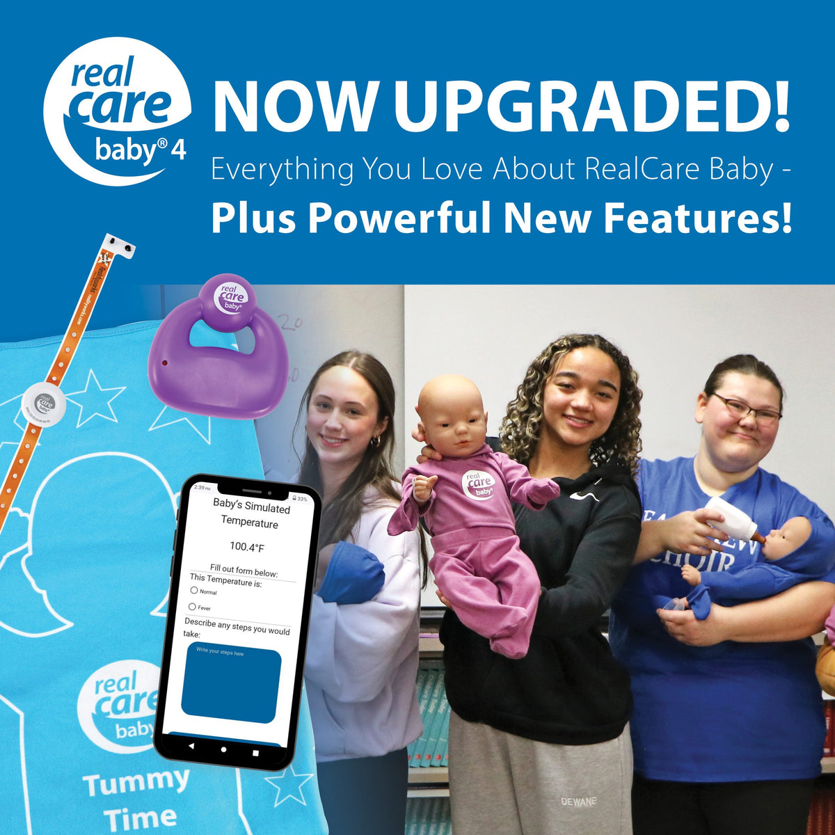 Buy 3 — Get 1 RealCare Baby 4 Free!