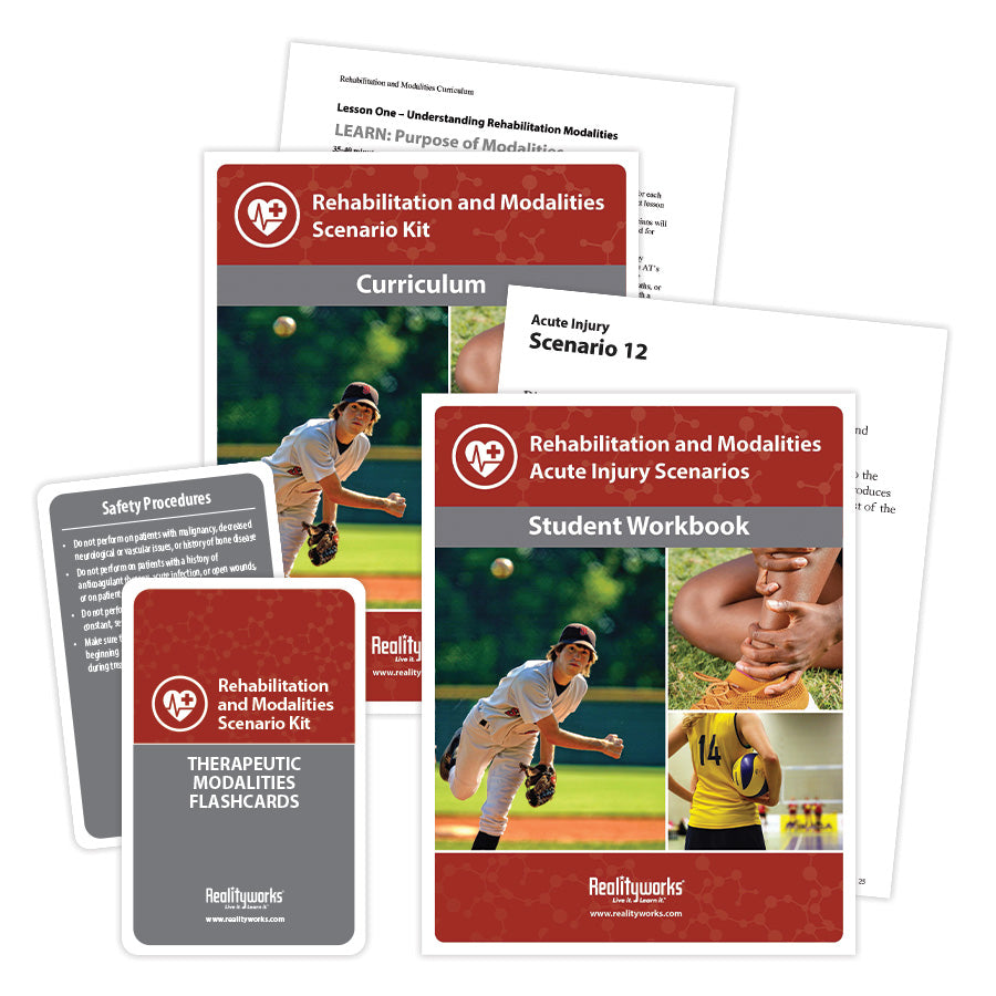 Rehabilitation and Modalities Scenario Kit