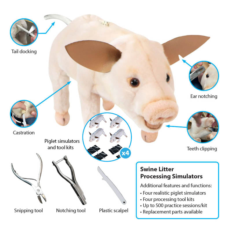 Swine Litter Processing Simulators