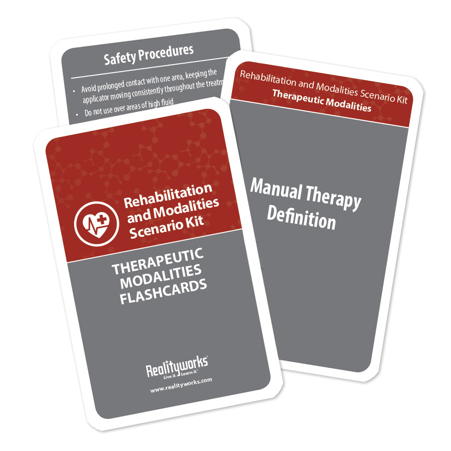 Therapeutic Modalities Flashcard Pack