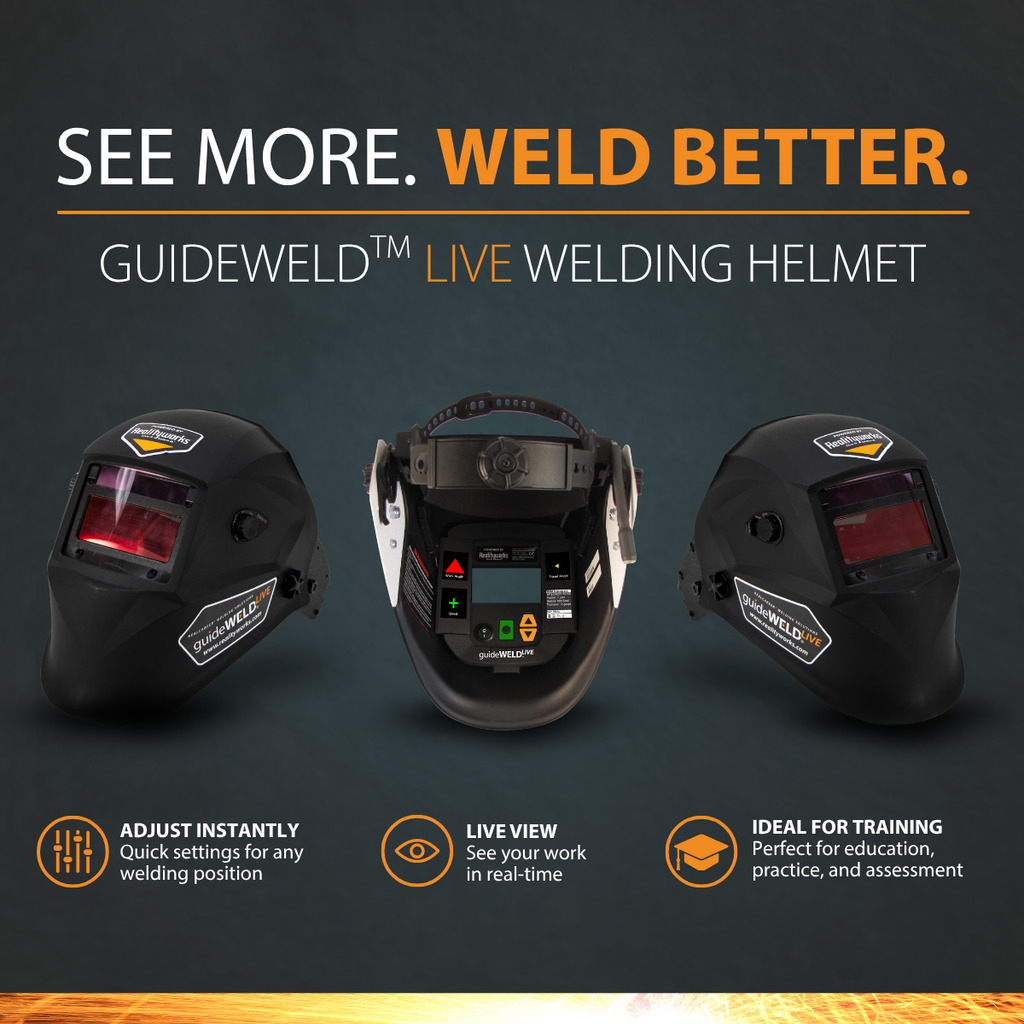 guideWELD® LIVE real welding guidance system