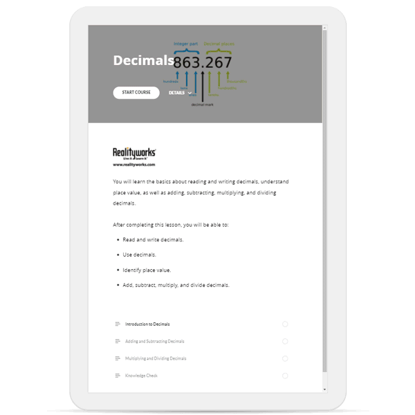Measurement Math Training Kit